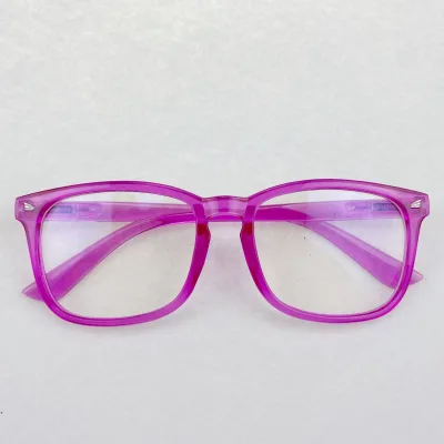 Anti-blue Light Glasses Frame European and American tide Rice Nail Flat Mirror Retro Frame Female Fashion Glasses