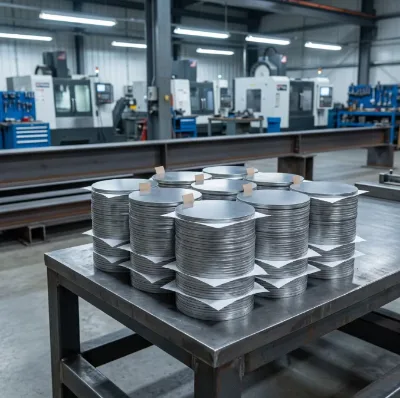 Mirror Finish 1050 1100 3003 Aluminum Circle Disc for Frying Pan Cover 200mm Aluminum Circle Disc