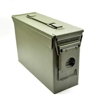 .30 Cal Metal Ammo Can All-Metal Box for Long Term Storage by Ammo Case