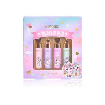 Wholesale Hot Sale Kids Lipstick Set Long-lasting Stick Dry Lips Moisturizing Non-Toxic Safe for Children