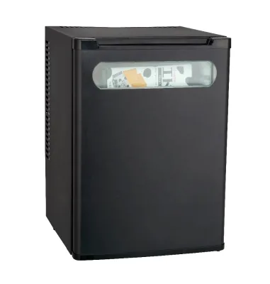 Easy to Carry Auto Electronics 63w Silent Fridge 40L Mini bar with Visible Window