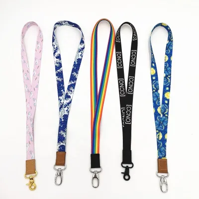 Woven Lanyards With Metal Hooks