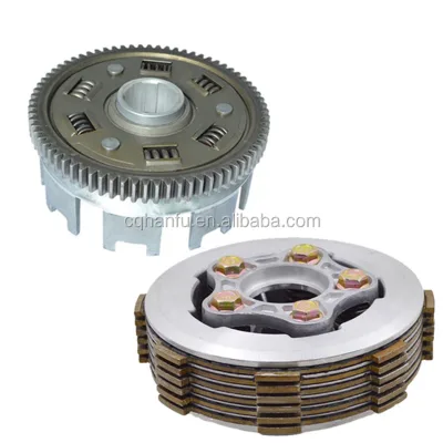 CG150 CG175 CG200 CG250 Motorcycle 5 Column Enhanced Clutch 6pcs Friction DIsc Center Outer Clutch Assy