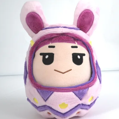 Factory Custom High Quality Egg Plush Doll Unique Kawaii Stuffed Toy Removable Children's Gift Plush Toy