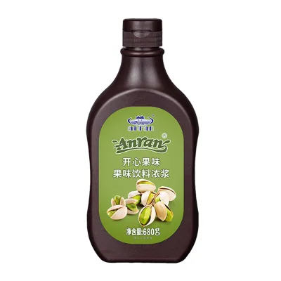 Pistachio & Chocolate Sauce 680g | Premium Confectionery Syrup for Bubble Tea, Coffee & Bakery | Wholesale Flavor Sauce