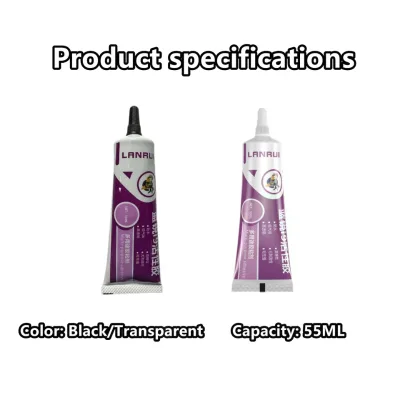 LANRUI I9 Black/Transparent Active Soft Glue for Cell Phone Laptop TV LCD Screen Back Cover Repair Glue Waterproof Sealant