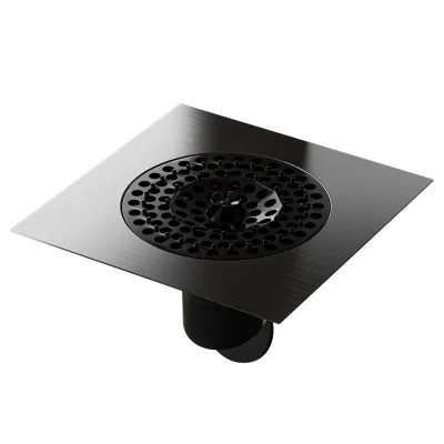 304 Stainless Steel Deodorizing Floor Drain with Hair Filter Odor-Resistant Insect-Proof Clog-Resistant Sewer Drainage Pipes