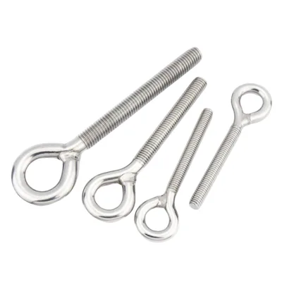 Heavy Duty 304 Stainless Steel Class 10.9 & 12.9 Ring Head Eye Bolt Screw with UNC Thread for Lifting Rigging Hanging Hardware