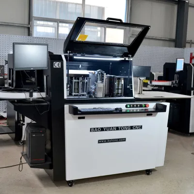 Auto Channel Letter Bending Machine SS and Aluminum New Model Titanium Led Metal Steel Training Stainless Power Raw
