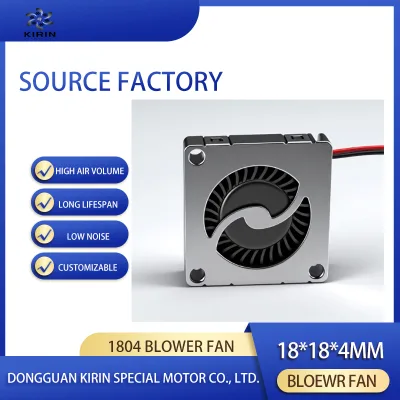 1804 Mini Blower 5V 11,000 RPM 0.2 CFM Large Airflow Small Cooling Fan