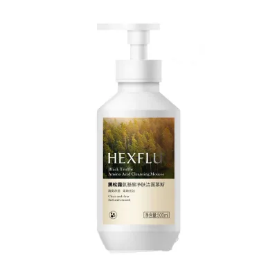 MCustom Gentle Aloe Deep Cleansing Foaming Face Cleanser 500ml for Oily/Dry Skin Facial Skincare