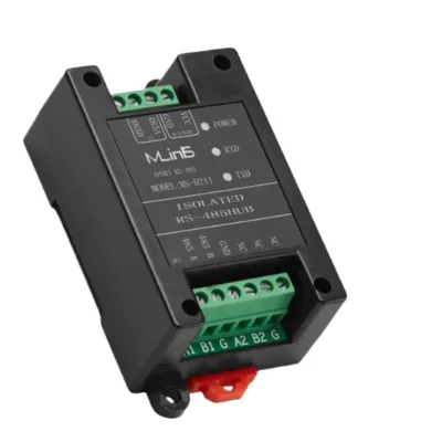 485 Repeater Optical Isolated Industrial RS485 Hub 2-Port Signal Amplifier Anti-Interference and Lightning Protection