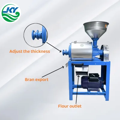 Commercial & Home Use Electric Flour Milling Machine Automatic Wheat Corn Grain Grinder Multi-Purpose Grinding Equipment