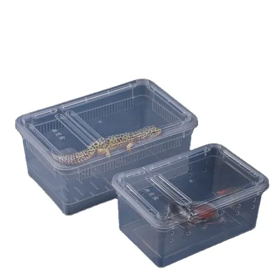 Hot New Plastic Reptile Cage Insect Habitat Cage Climbing Pet Shelter House Aquatic Turtle Habitat