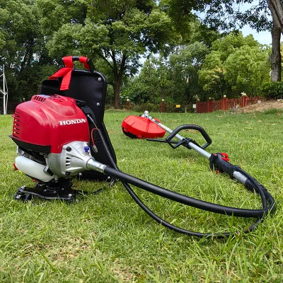 Portable Backpack Gasoline Garden Machine Power String Trimmer Gasoline Brush Cutter Powered by Honda