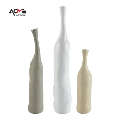 Nordic Home Decoration Vase Living Room Flower Arrangement Handicraft Ceramic Vase Customization Various Ceramic Handicrafts