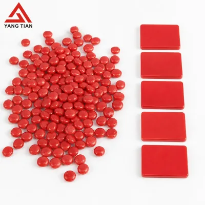 Yang Tian High Concentration Dispersion Strong Coloring Power Red Masterbatch Cylindrical Granules for Plastic Films Bottles