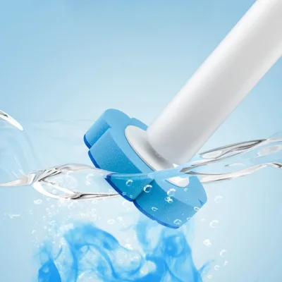 Factory Disposable Toilet Brush Refills Disposable Toilet Brush Cleaning Sponges Heads for Toilet and Bathroom Cleaning