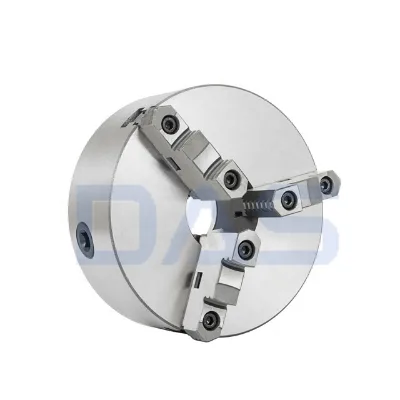 DAS Top Quality  Cnc Lathe 3-jaw Power Chuck 3 Soft Jaw Hollow Hydraulic Chucks 250mm