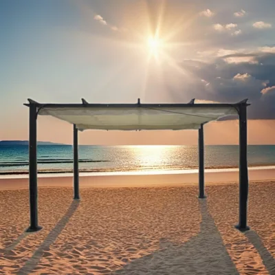 Custom Luxury Garden Gazebo Pergola Durable Aluminum Wood Plastic Stainless Steel Options Great Value Outdoor Space Enhancement