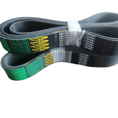 Molded Industrial Auto Rubber Poly v Belt 10PK1180/10PK1185 Transmission Belt