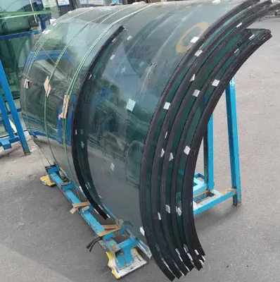 Hexad Custom Sizes Curved Tempered Glass Panels 3mm-19mm Thickness Safe Design for Outdoor Gym Bathroom & Kitchen Display Screen