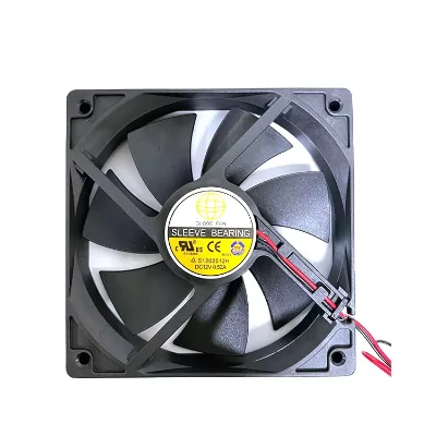 12V Industrial Fan Cooling Fan Dc Dc Blower Motor 12V 120X120X25Mm Integrated Into Heavy Printing Machine Exhaust Vents