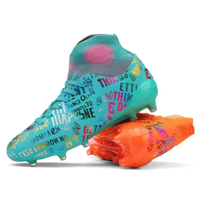 Custom Free Combination Football Sports Training Shoes Men AG Turf Football Shoes Soccer Football Shoes