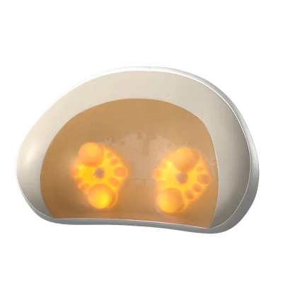 Modern Cervical Spine Massager with Waist Back Trapezius Muscle Kneading Rubbing Electric Massage Pillow