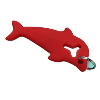 Yangtse Fish Design SIM/SD Card Holder with Eject Pin | 7 Colors Silicone Case for Spare Cards | Keyring for Travel | Universal