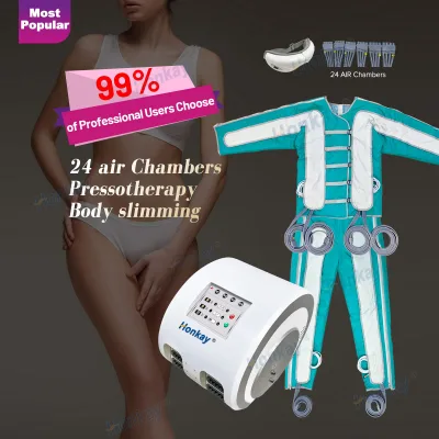 Professional Air Compression Therapy Slimming Machine Eliminate Fatigue 3in1 Body & Eye Massager Pressotherapy Machine