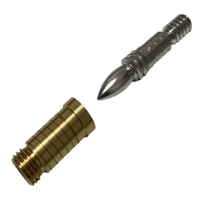 Rayspeed Premium Stainless Steel Pool Cue Joint Pin-Durable Lightweight Shaft Fittings Bullet Pin Model T-001 Silvery/Black