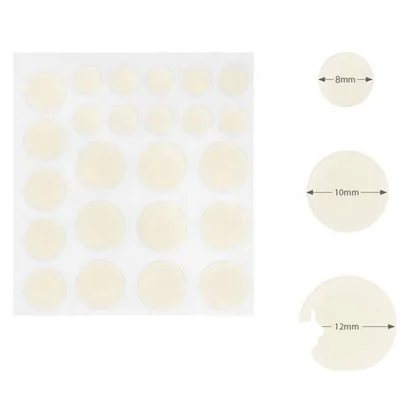 Transparent Waterproof Pimple Patch Adhesive Hydrocolloid Acne Patches