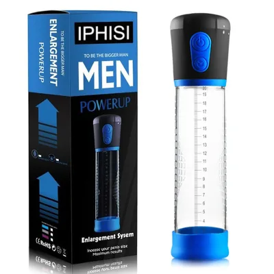 Male Penis Pump Extender Auto Penis Vacuum Pump Enlarger Cock Sleeve Sexual Enhancer Adult Toys Training Device