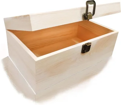 Handmade Wooden Boxes, Natural Wooden Boxes, Reusable Wooden Boxes for Jewelry Boxes and Home Storage Wooden Gift Boxes