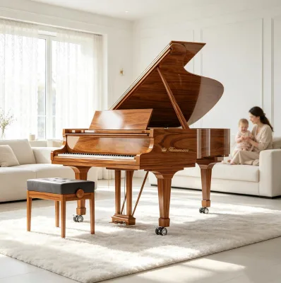 Heinemann Baby Grand Piano with the Player System and the Recorder System