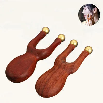 Factory Wholesale Home Gua Sha Tools Excellent Wooden Gua Sha Massage Tools Head and Facial  Gua Sha  Tools