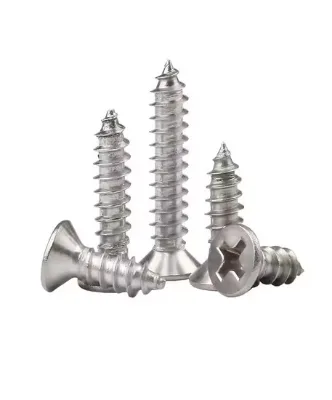 Stainless Steel Phillips Flat Head Self Tapping Screw
