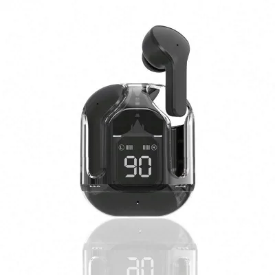 Tws Audifonos air 31 Air31 Transparent True Wireless Tws Crystal Handsfree Gaming Buds Earbuds Earphone Headphone Transparent