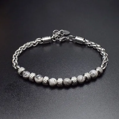 New Natural Stretch Quartz Beads Bracelet for Women and Men Healing Energy Gemstone Fashion Charm Jewelry