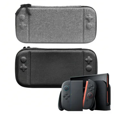 Travel Carrying Large Capacity Shockproof Game Console Storage Bag Custom Logo Console Protective EVA Organizer Case