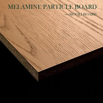 High Moisture Resistance Chipboard Mooli Board Formaldehyde Emission 0.007mg/m³ F4 Star Certification for Living Room Furniture