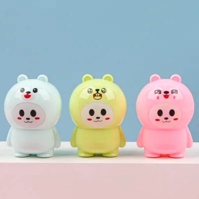 Wholesale Mini Cute Pencil Sharpener with Creative Kawaii Cartoon Shape for School Stationery & Kids Gift