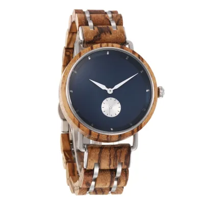 Professional High Quality Nature Timepieces Wood Mens Watches in Wristwatches Luxury Hot Selling Luxury Promotion Business Gifts