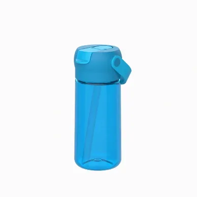 Eco-Friendly Reusable Tritan Leak-Proof Minimalist 460ml Travel Water Bottle Silicone Sleeve Handgrip Boiling Water Safe