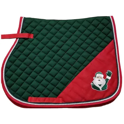 Horse Saddle Pad Equestrian Breathable Waterproof Saddle Pad Festival Pad Christmas
