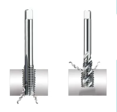 Metric System Coarse Straight Grooved Tap M3-m12 High Hardness Through Hole Opening Tool Spiral Tap for Tapping Machine