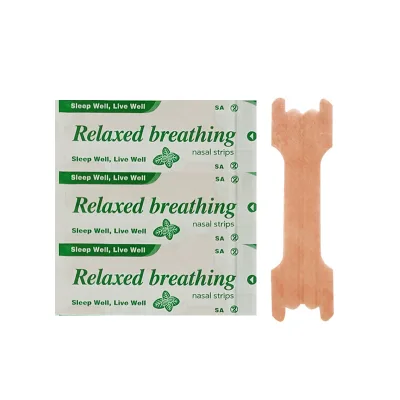 Source Factory Manufacturing Custom Nasal Stripspeppermint-scented Lavender-infused Skin-tone Nasal Patches