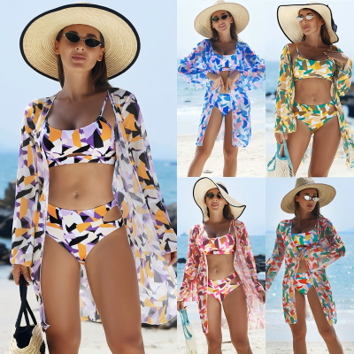 2025 Printing Sexy Vacation Summer Cover up Beachwear