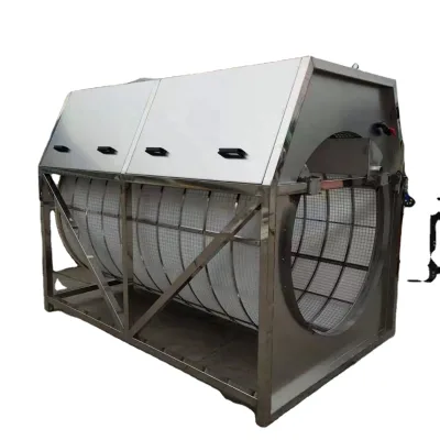 Aquaculture Drum Filter Water Spiral Rotary Drum Filter Special Equipment for Large-scale Circulating Aquaculture Farms